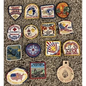 Vintage Calumet Council Boy Scouts of America BSA Lot 1960's-1970's Lot Of 15
